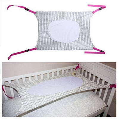 

Comfortalble Baby Hammock Newborn Infant Bed Elastic Detachable Baby Crib Safe Y