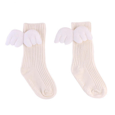 

New Cute Baby Cotton Socks Angel Wing Cartoon Hosiery Newborn Toddler Kid Soft