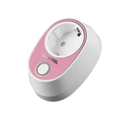 

OUKITEL P2 EU Mini Smart Plug Socket WiFi Wireless Remote Control with Alexa 16A Timer Smart Home Electric Mini Socket for iOS And