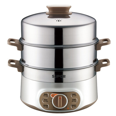 

Supor SUPOR multi-purpose pot multi-functional household steamer three-tier 10L can be scheduled ZN28YK807-150