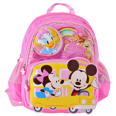 

Дисней мультфильм милый детский сад сумка детская сумка девушка детская сумка MB0371-1D розовый