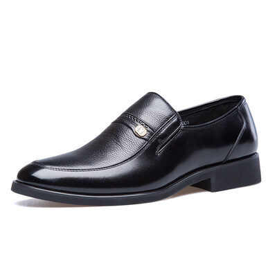 

Playboy Mens Classic Slip-on Round Head Business Casual Leather Shoes 6CW502052D01