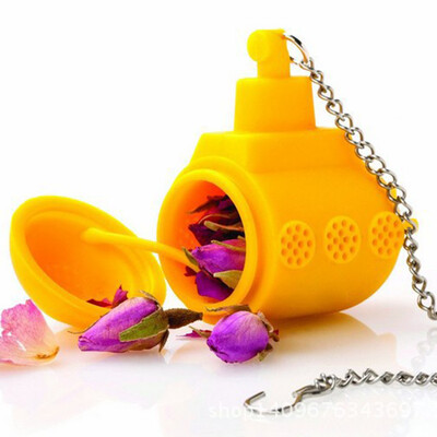 

Tea Sub Yellow Submarine Loose Leaf Herbal Spice Infuser Silicone Spice