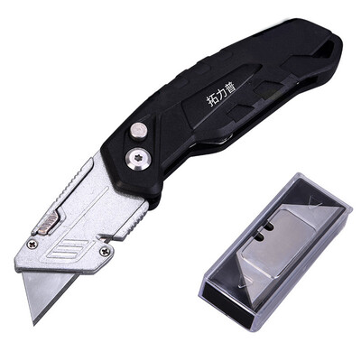 

Top pull folding utility knife heavy duty utility knife blade utility knife wallpaper knife hook knife knotting knife paper cutter TU3028