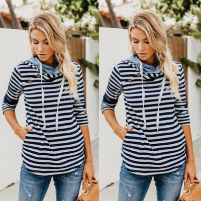 

Women Hoodie Sweatshirt Crop Top Jumper Sweater Coat Sports Pullover Tops Shirts