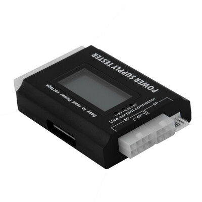

Цифровой LCD PC компьютер PC Power Supply Tester 20/24 Pin SATA HDD Тестировщики
