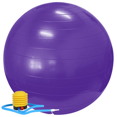 

Lok Fu ENPEX 65cm Yoga ball thickening explosion-proof fitness ball purple