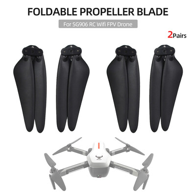 

2Pairs SG906 Propeller Blade Foldable Propeller Props for SG906 CSJ-X7 RC Wifi FPV Drone