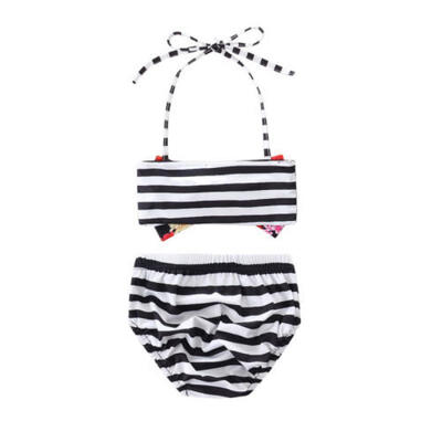

2Pcs Toddler Baby Girl Flower Swimwear Bathing Suit Bikini Outfits Swimsuit Set