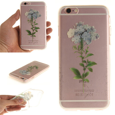 

Цветок Pattern Мягкий тонкий ТПУ резиновый силиконовый гель обложка чехол для IPHONE 6/6S