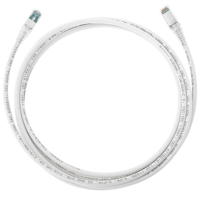 

Simon (SIEMON) ZM6A-S03M-02B ультра-шесть экранированная перемычка RJ45 3 м белый газообразный низкий дым безгалогенный