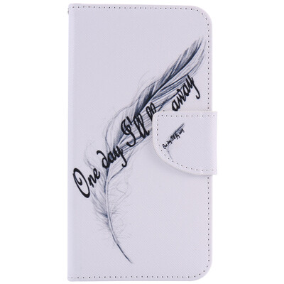 

Feather Design PU Leather Flip Cover Wallet Card Holder Case for LG NEXUS 5X