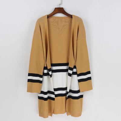 

Womens Knitted Sweater Long Sleeve Cardigan Knitwear Jumper Outwear Coat Jacket