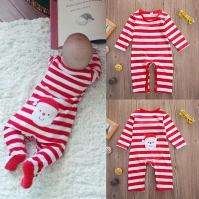 

Newborn Baby Bodysuit XMAS Romper Infant Boy Girl Jumpsuit Kids Clothes Outfits