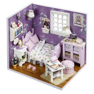 

DIY Handcraft Miniature Dolls House - Wooden Dollhouse Light&Cover - UK