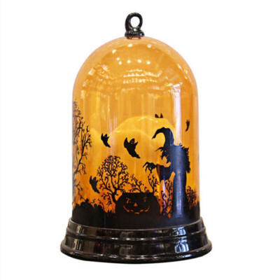 

Halloween Christmas Pumpkin Witch Night Light Lamp Decoration Holiday Party