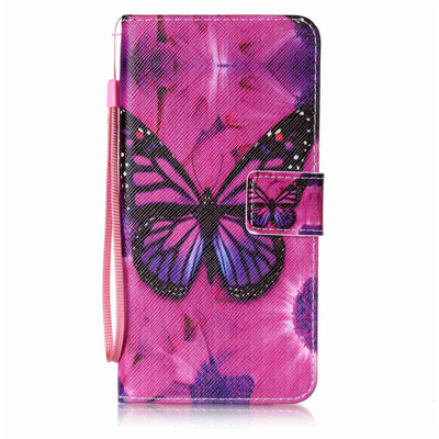 

Black Butterfly дизайн PU кожа флип крышку крышки кошелька карты чехол для Apple iPhone 6S Plus