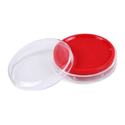 

Morning light M & G AYZ97512 financial special round transparent fast dry printing plate printing mud 80mm red