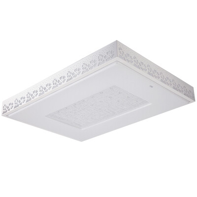 

Супермаркет] [Jingdong FSL (FSL) потолок гостиной огни LED затемнение три секции прямоугольной простой атмосферной спальне лампы 80W-нечетные большой прямоугольный 28003