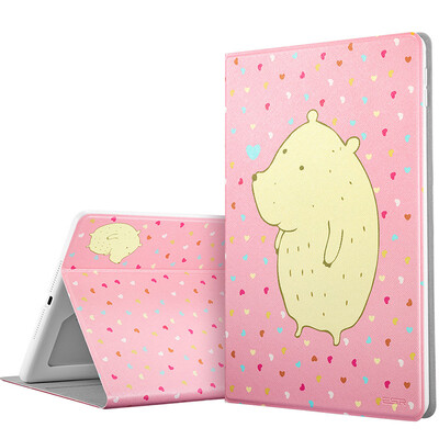 

Illustrator Apple iPad Air2 / 6 Case / Case Cartoon Anti-Wrestling Holder Holder Illustrator Series Lightweight Eagle Little Warm