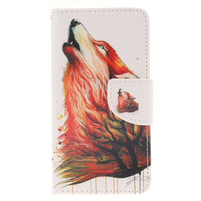 

Brown wolf Design PU Leather Flip Cover Wallet Card Holder Case for SAMSUNG GALAXY S3 I9300