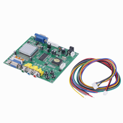 

New RGB CGA EGA YUV to VGA HD Video Converter Board Moudle HD9800 GBS8200