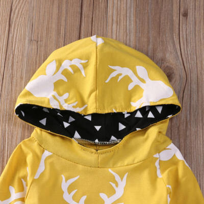 

Newborn Infant Baby Boys Outfits Hoodie Tops Long Pants 2Pcs Set Clothes UK