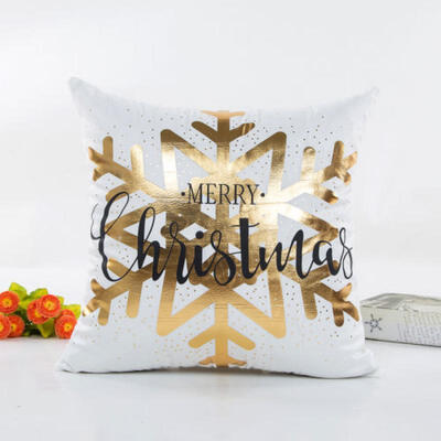

AU Christmas Pillow Case Sofa Car Throw Cushion Cover Home Ornament 18"x18