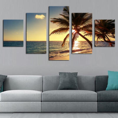 

5Pcs Unframed Modern Art Oil Painting Print Canvas Picture Home Wall Room Decor