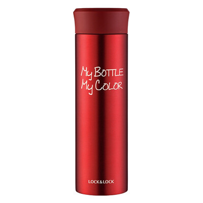 

【Jingdong Supermarket】 Lock & lock Color Lock Cup LHC4015R (390ml) Red