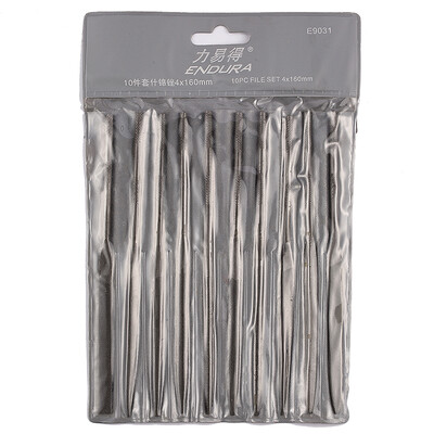 

Endura E9031 10-piece multi-function repair Assorted file tool set 4x160mm