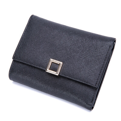 

Aokang lady wallet leather short paragraph zipper wallet big notes folder multi-card bit mini simple wallet 8613808042 red