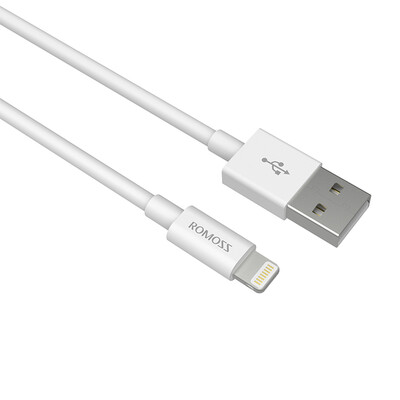 

Рома ROMOSS Lightning CB13 белый MFI сертифицированный набор для зарядки данных Apple iphone8x / 7plus / 6S мобильный телефон данные быстрая линия зарядки