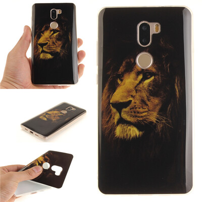 

Lions Pattern Soft Thin TPU Rubber Silicone Gel Case Cover for XIAOMI 5S Plus