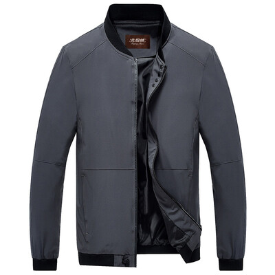 

Арктический кашемир Bejirog куртка мужской воротник воротник повседневная куртка мода бейсбольная куртка 16014BJ9888 темно-серый L