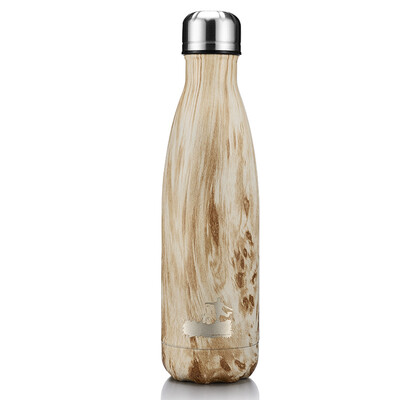 

Jingdong Supermarket Bangda stainless steel insulation cold cup outdoor sports kettle Coke bottle portable creative vacuum insulation Cup men&women cup of water cup sapphire 500ml