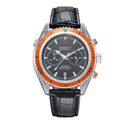 

KIMSDUN K - 815D Quartz Watch with Leather Band