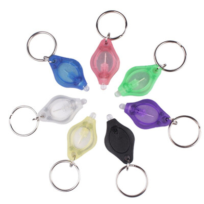 

Mini LED Keychain Flashlight Keyring Torch 7PCS