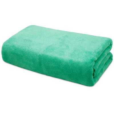 

The green of the special thick grind ultra-fine fiber car towel car wash towel absorbent towel car supplies car wash cloth cleaning can not lose hair thick thick 1 (60 * 160cm