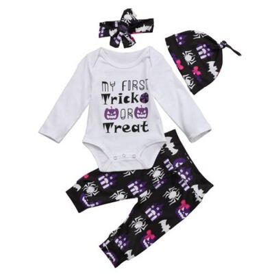

Newborn Kids Infant Baby Girls Clothes Romper Jumpsuit BodysuitPants Outfit Set
