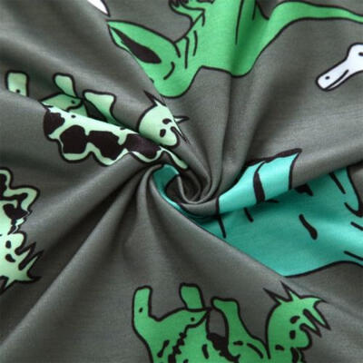 

Toddler Kids Baby Boy Girl Dinosaur T-shirt Tops Pants Trousers Outfits Clothes