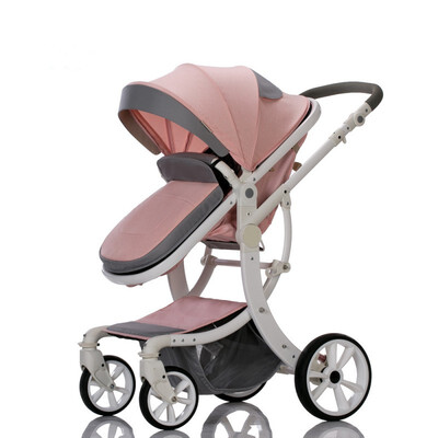 

Baby Stroller 2 in 1 Fashion Carriage European Pram Suit for Lying&Seat