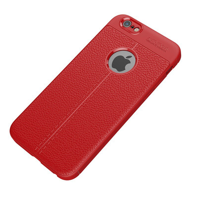 

Fivice iphone 6S plus case Luxury leather TPU silicone anti-fall soft shell phone case