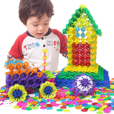 

MING TA Snowflake Bricks Middle Size 12 Colors 600 pieces