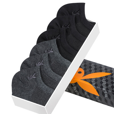 

Playboy Men&39s Socks Socks Four Seasons Thin Knit Socks Net Breathings Shallow Shoe Socks 6 Double Dress Black Three Deep Gray Gray Three Assemblies