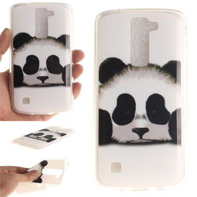 

Обложка Panda шаблон Мягкий тонкий ТПУ резиновый силиконовый гель чехол для LG K7