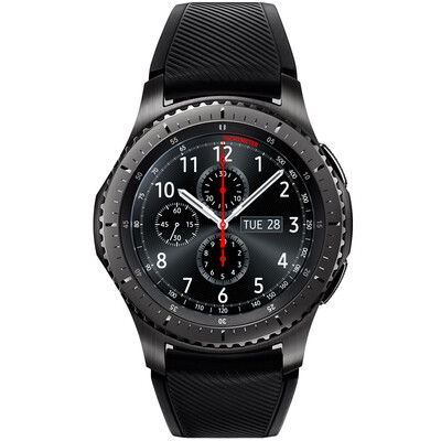 

Samsung (Samsung) Samsung Gear S3 Смарт Часы Samsung со встроенным независимым GPS наручные часы сердечного ритма высоты монитора на открытом воздухе Секундомер Классический классический