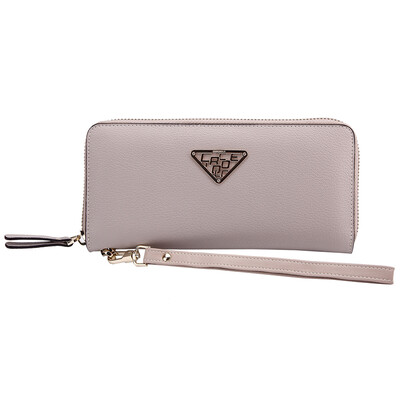 

Crocodile CROCODILE Леди мода длинный кошелек билет женский рука сумка 16675005-02 серый