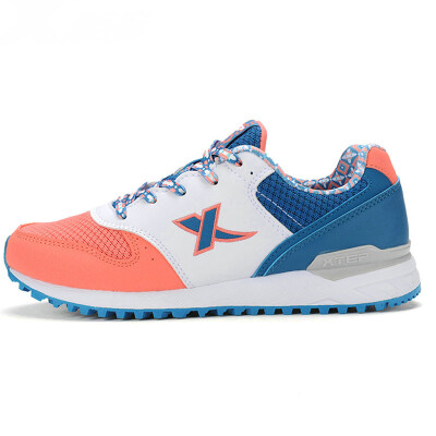 

(XTEP) shoes sports shoes light and comfortable wild fight color casual running shoes 985218113976 blue white 35 yards