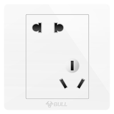 

Bull BULL switch socket G07 series of five-hole switch 86-type socket panel G07Z223A white 10 only installed